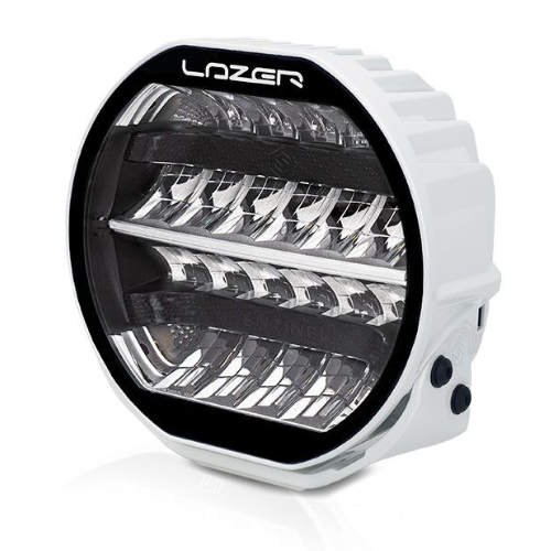 Lazer Lamps Sentinel White 9" LED Driving Light With Position Light PN: 0S9-PL-WHT